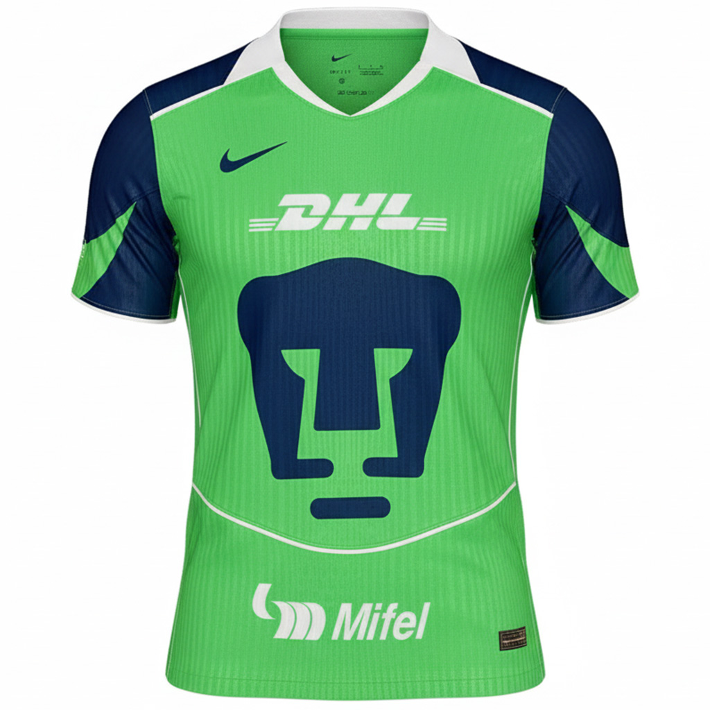 Authentic Pumas UNAM Third Jersey 25/26 Green
