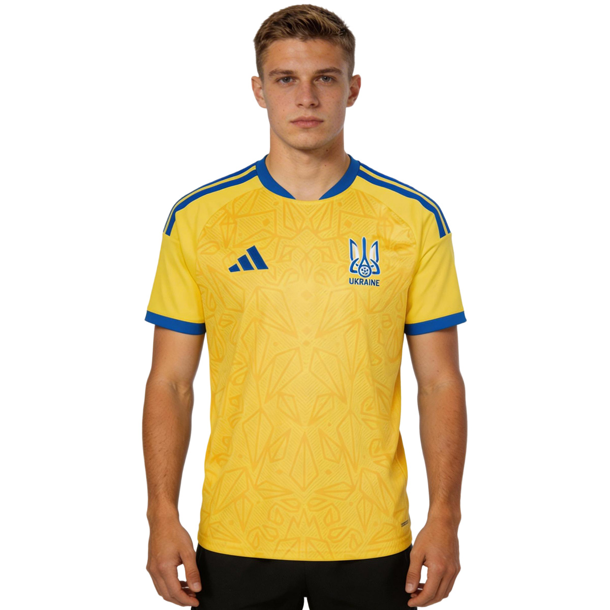 Ukraine Home Soccer Jersey World Cup 2026 Yellow