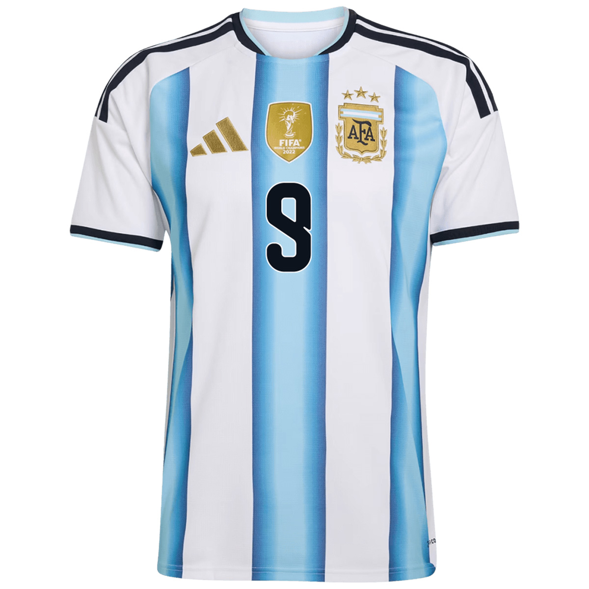 J.ÁLVAREZ #9 Argentina Home Soccer Jersey World Cup 2026 Blue&White