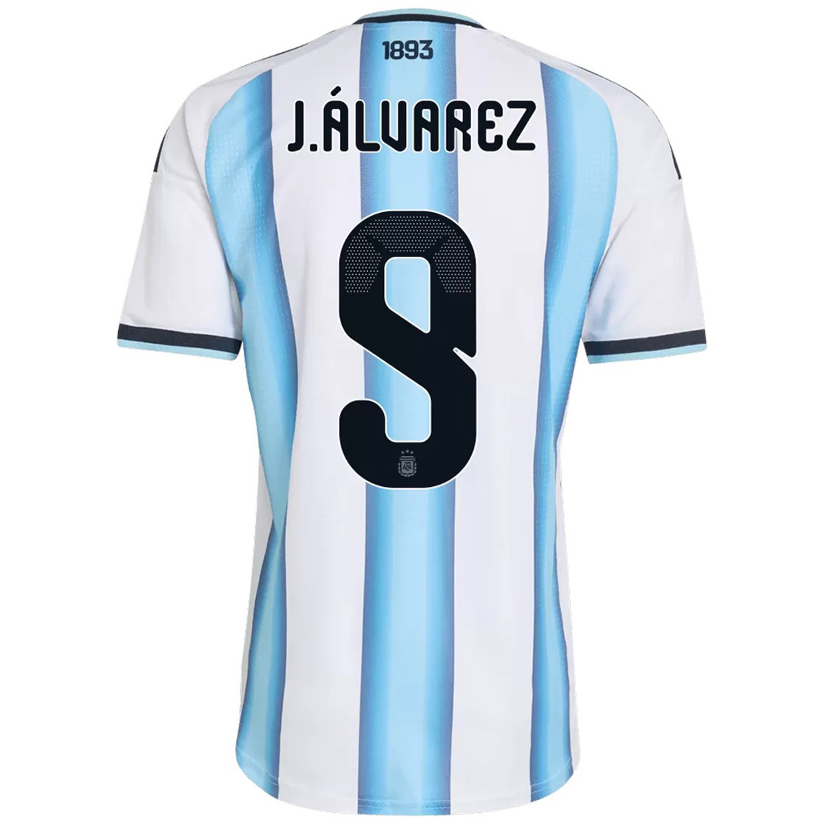 J.ÁLVAREZ #9 Player Version Argentina Home Soccer Jersey World Cup 2026 Blue&White