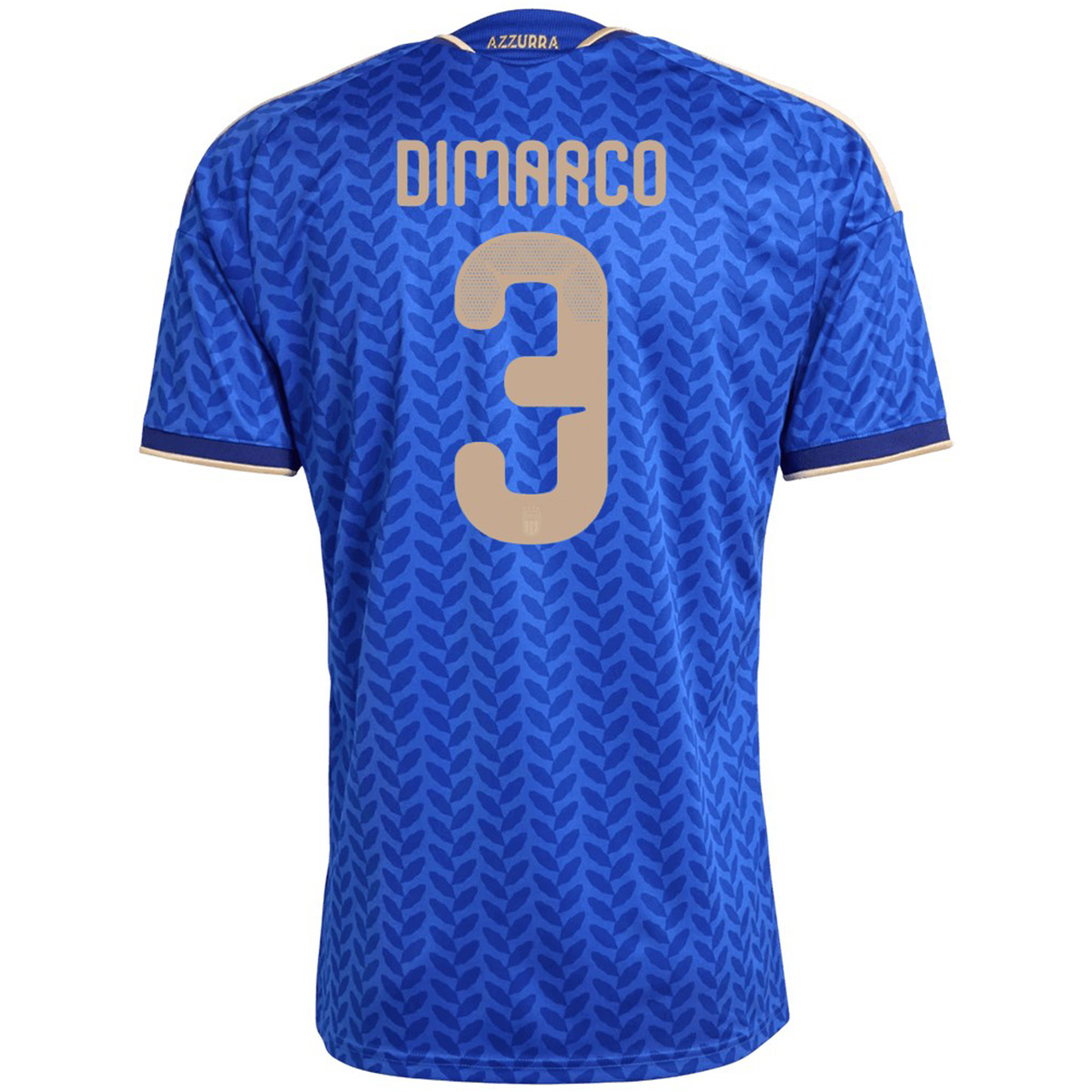 DIMARCO #3 Italy Home Soccer Jersey World Cup 2026 Blue