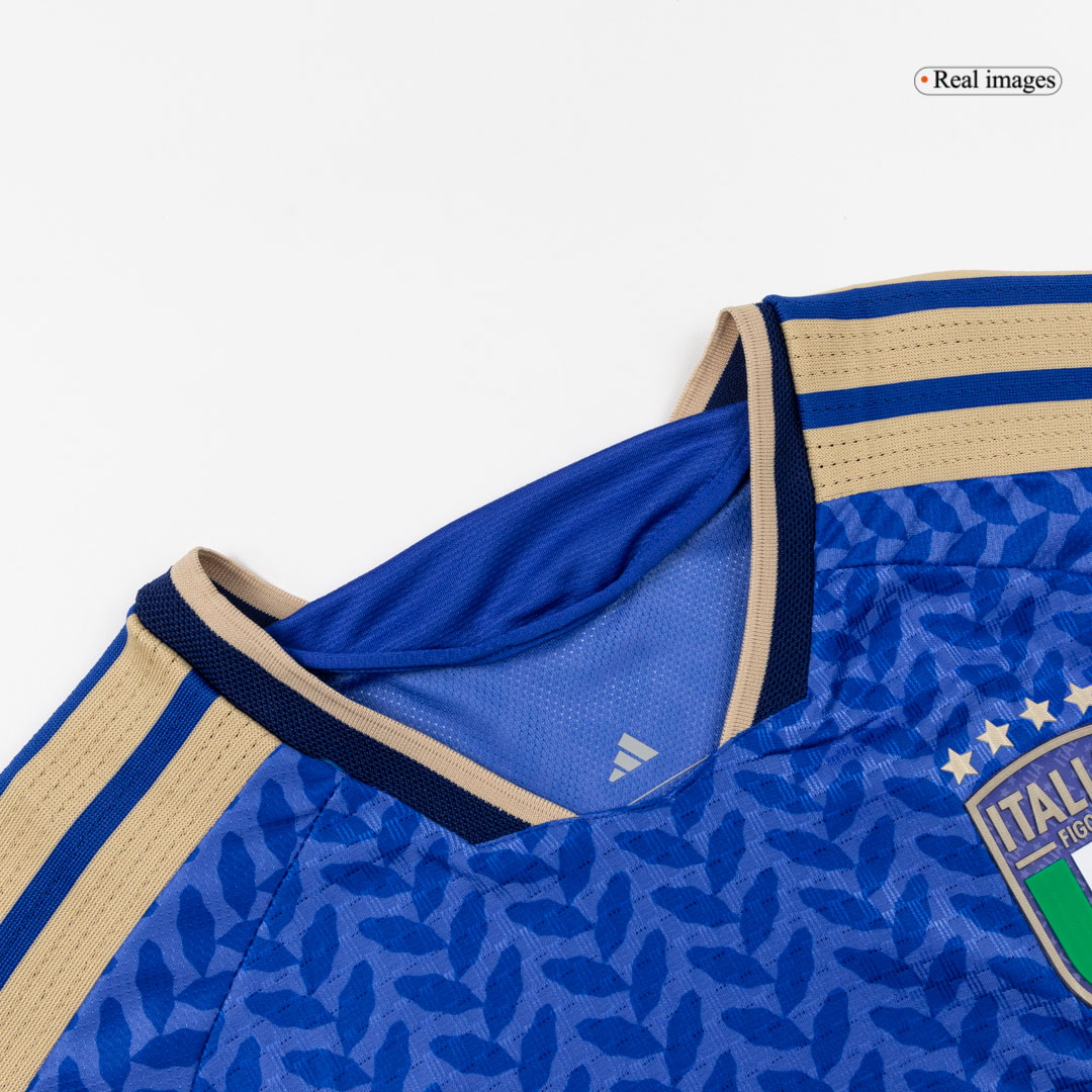 RASPADORI #11 Player Version Italy Home Soccer Jersey World Cup 2026 Blue
