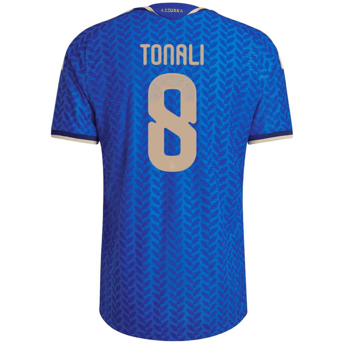 TONALI #8 Player Version Italy Home Soccer Jersey World Cup 2026 Blue