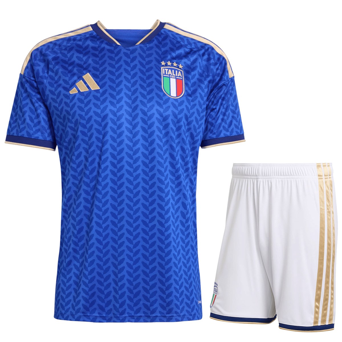 Italy Home Soccer Jersey Kit(Jersey+Shorts) World Cup 2026 Blue