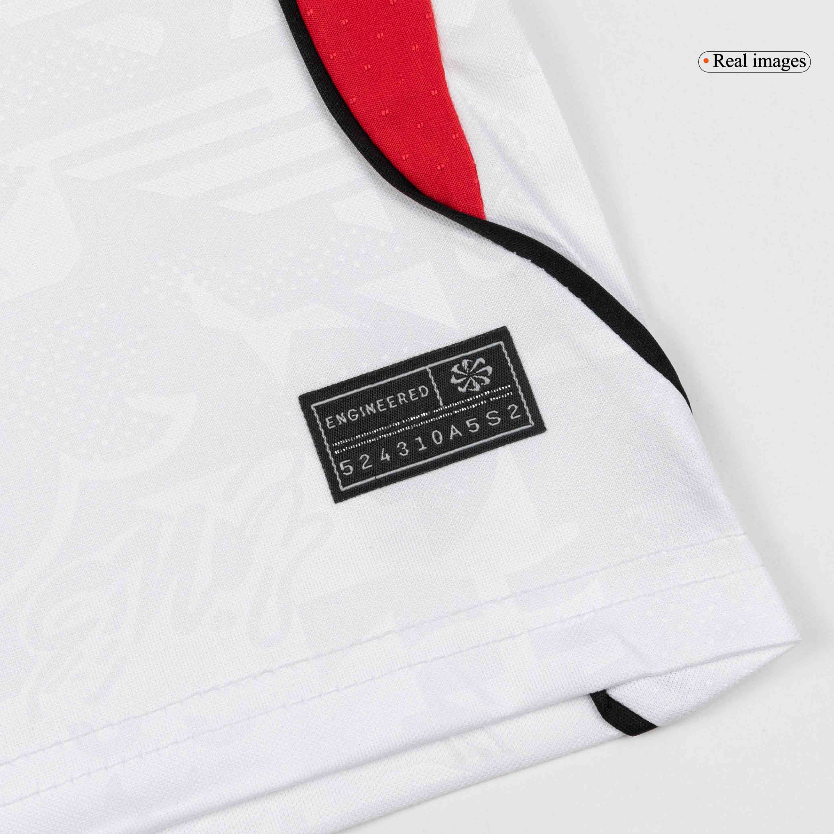 Kid's England Home Soccer Jersey Kit(Jersey+Shorts) World Cup 2026 White