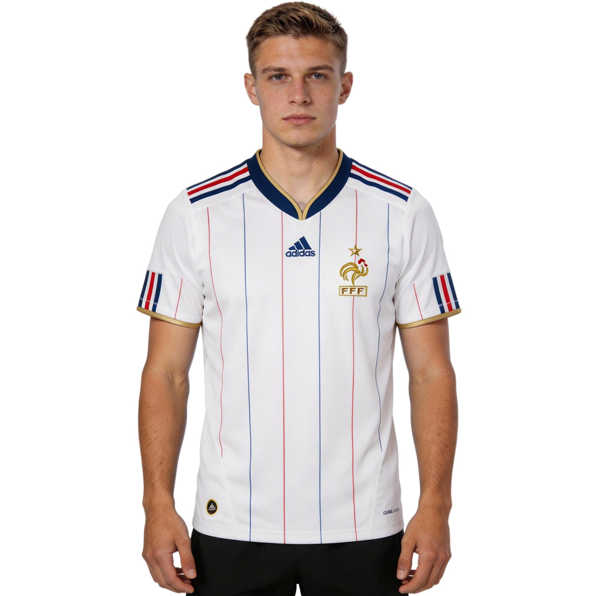 Retro France Away Jersey World Cup 2010