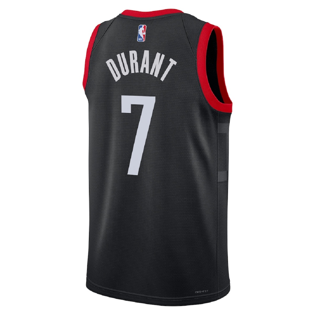 Durant#7 Houston Rockets Swingman Black NBA Jersey - Statement Edition