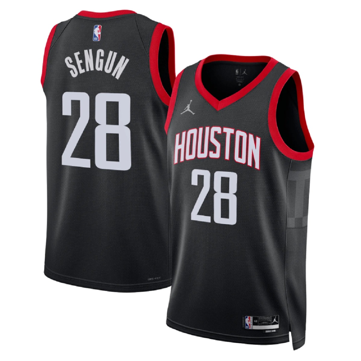 Şengün#28 Houston Rockets Swingman Black NBA Jersey - Statement Edition