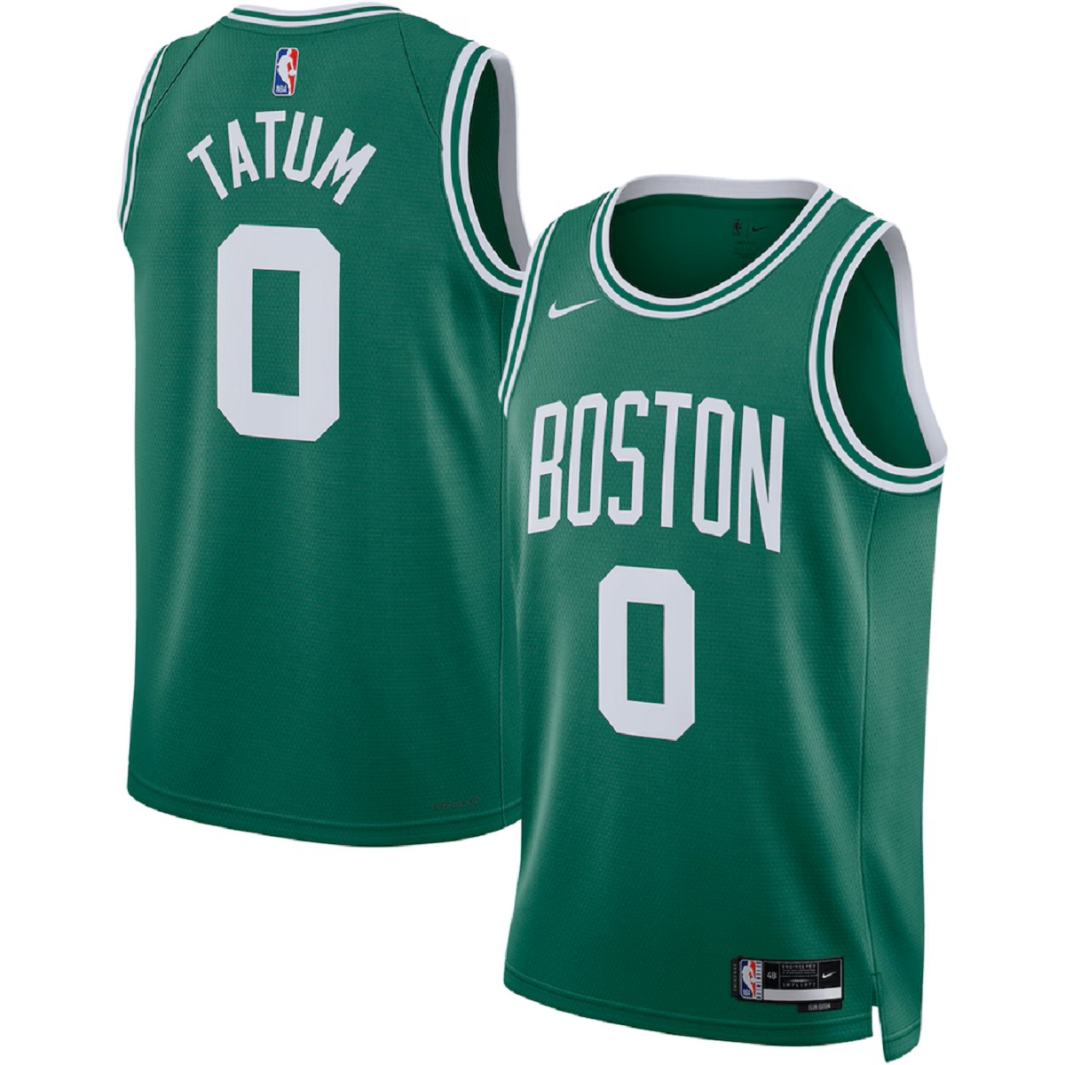Tatum #0 Boston Celtics Swingman Green NBA Jersey - Icon Edition