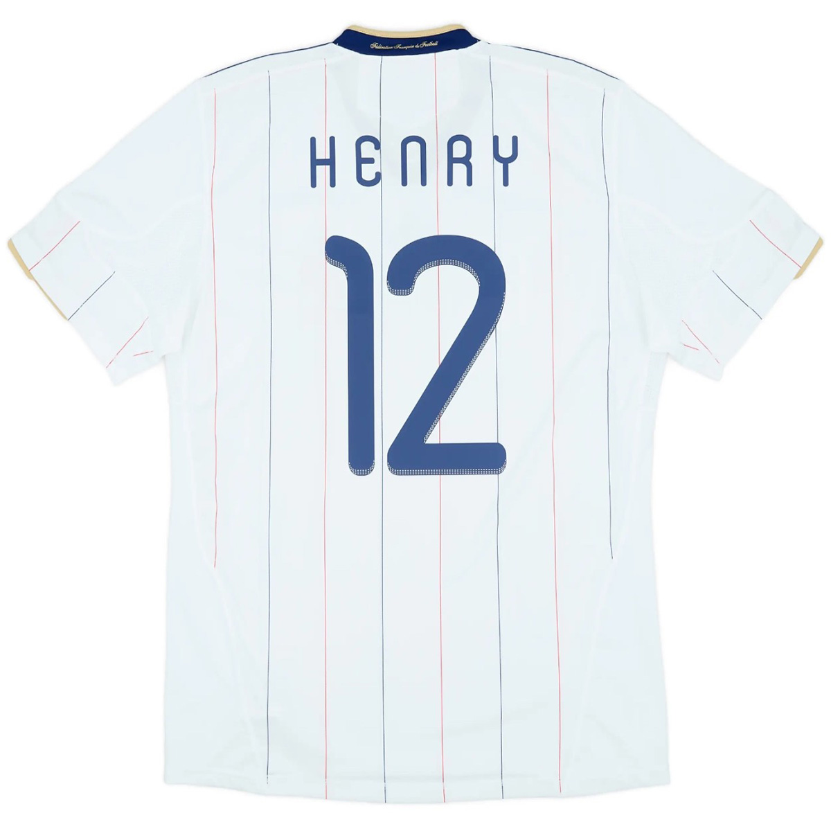 Retro France Away Jersey World Cup 2010