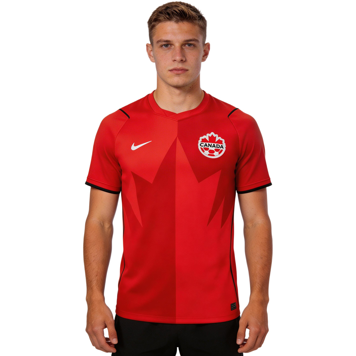 Canada Home Soccer Jersey World Cup 2026 Red