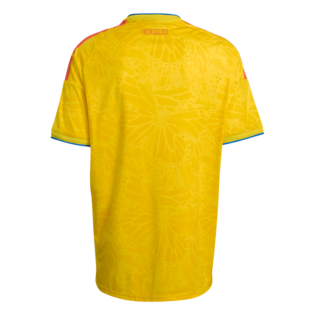 Colombia Home Soccer Jersey Kit(Jersey+Shorts) World Cup 2026 Yellow