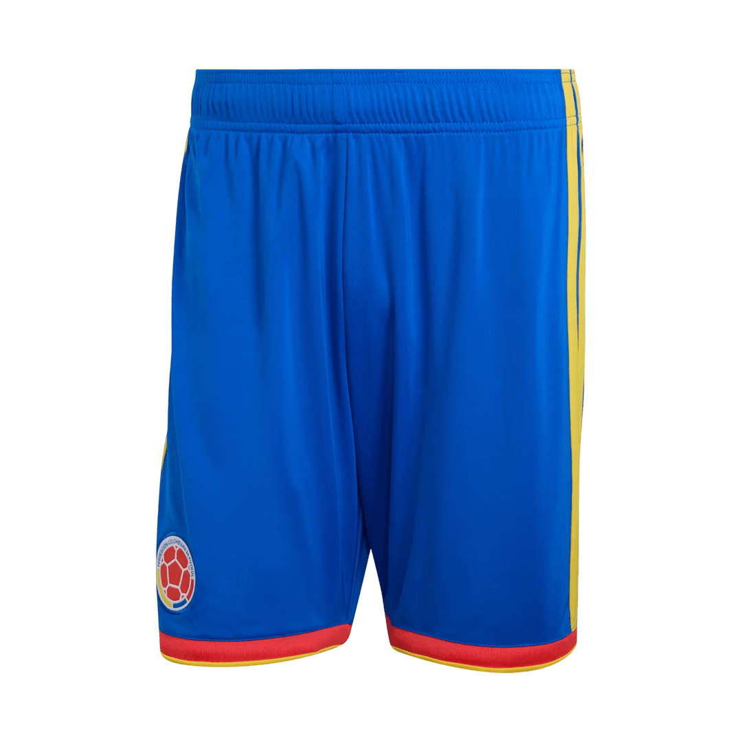 Colombia Home Soccer Jersey Kit(Jersey+Shorts) World Cup 2026 Yellow