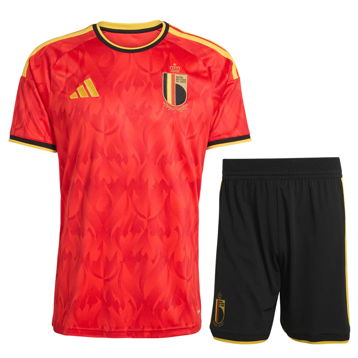 Belgium Home Soccer Jersey Kit(Jersey+Shorts) World Cup 2026 Red