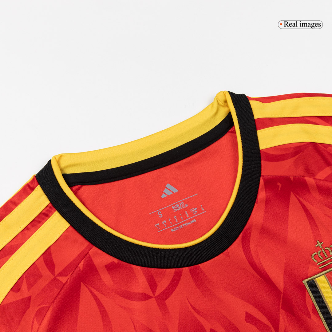 Belgium Home Soccer Jersey Kit(Jersey+Shorts) World Cup 2026 Red
