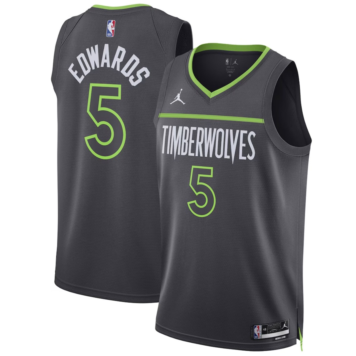 Men's Minnesota Timberwolves Anthony Edwards Nike Navy Swingman Jersey - Icon Edition