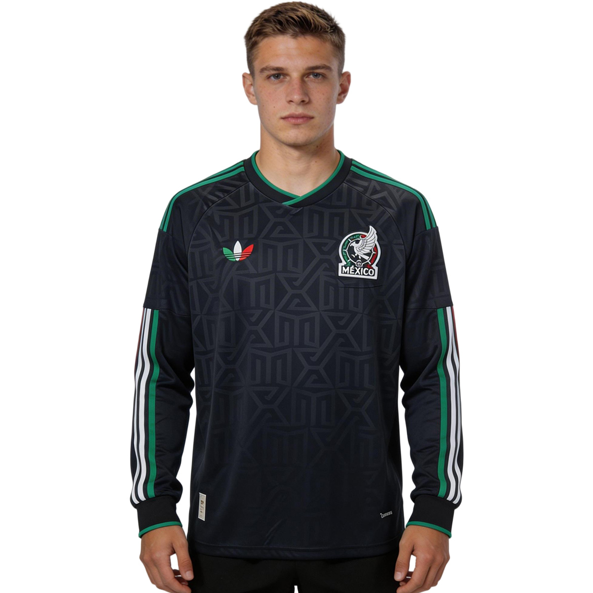 Mexico Special Edition Long Sleeve Soccer Jersey World Cup 2026 Black