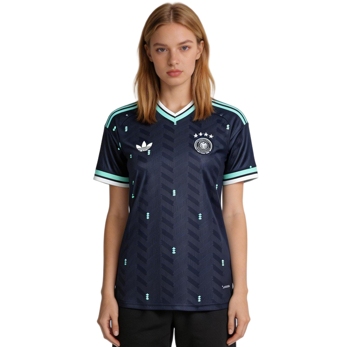 Women's Germany Away Soccer Jersey World Cup 2026 Navy