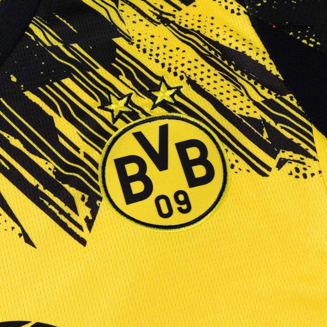 Borussia Dortmund Home Soccer Jersey Kit(Jersey+Shorts+Socks) 2025/26 Yellow
