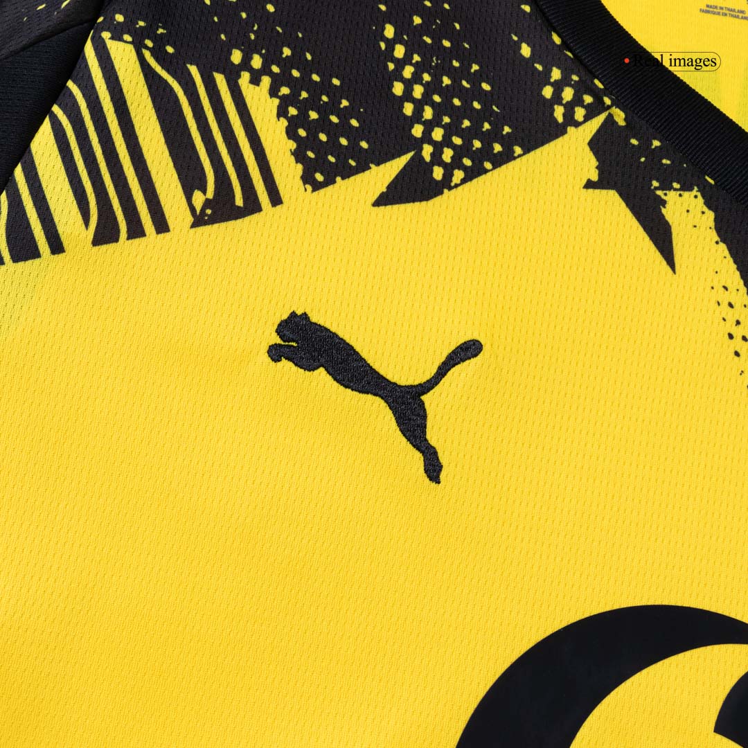 Borussia Dortmund Home Soccer Jersey Kit(Jersey+Shorts+Socks) 2025/26 Yellow