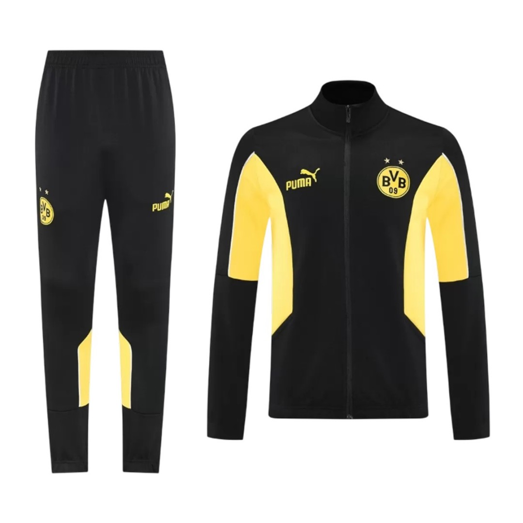 25/26 Borussia Dortmund Training Jacket Kit(Jacket+Pants)Yellow