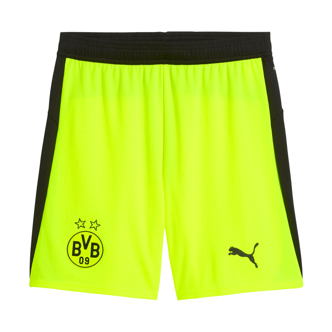 Borussia Dortmund Away Soccer Jersey Kit(Jersey+Shorts) 25/26 Gray