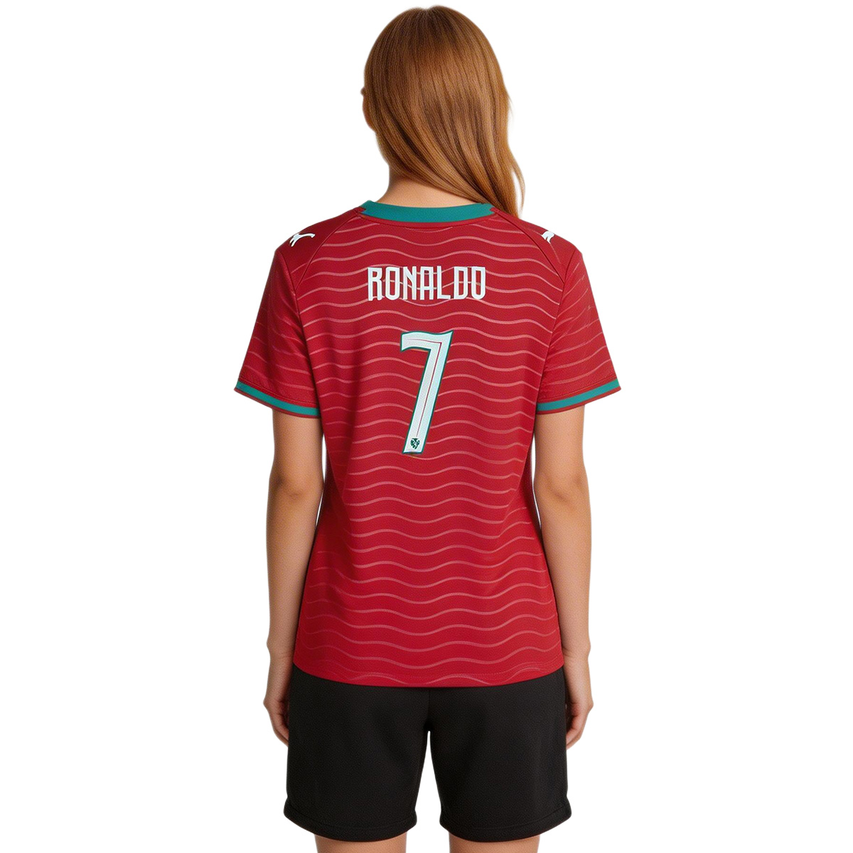 Women's Portugal Home Soccer Jersey World Cup 2026 Red