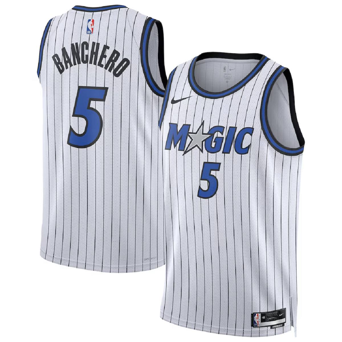 Men's Orlando Magic Paolo Banchero Nike White Swingman Player Jersey - Association Edition
