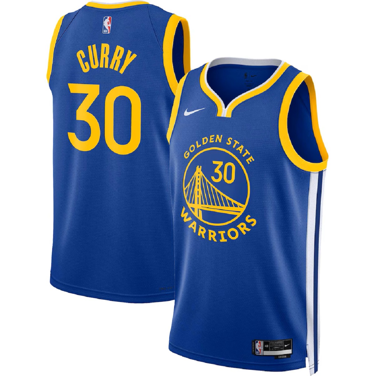 Youth Golden State Warriors Stephen Curry Nike Royal Swingman Jersey - Icon Edition