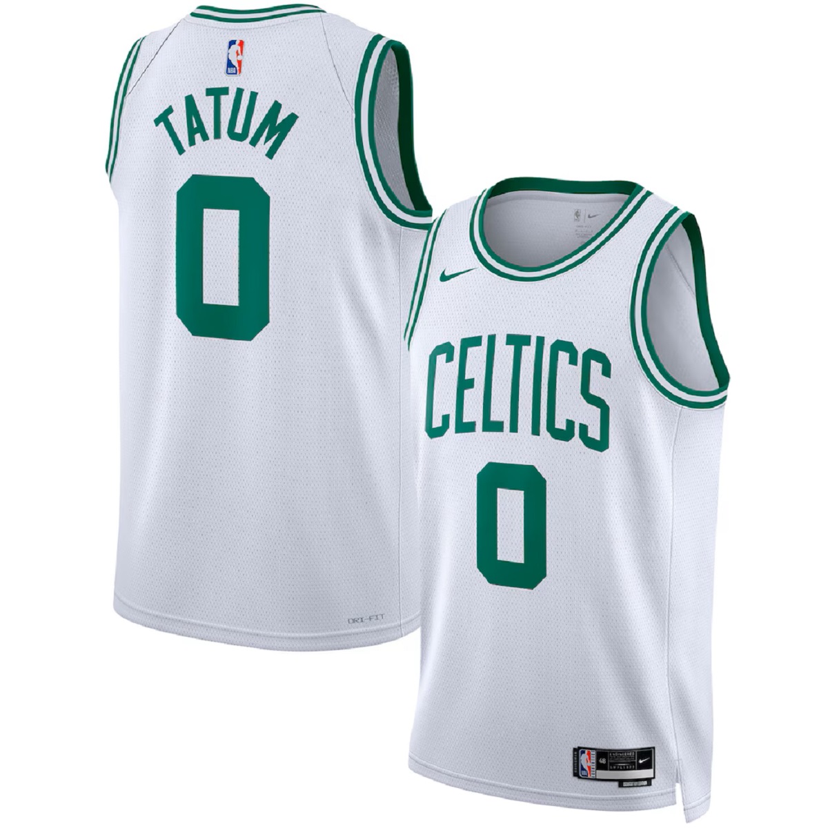 Youth Tatum #0 Boston Celtics Swingman White NBA Jersey - Association Edition