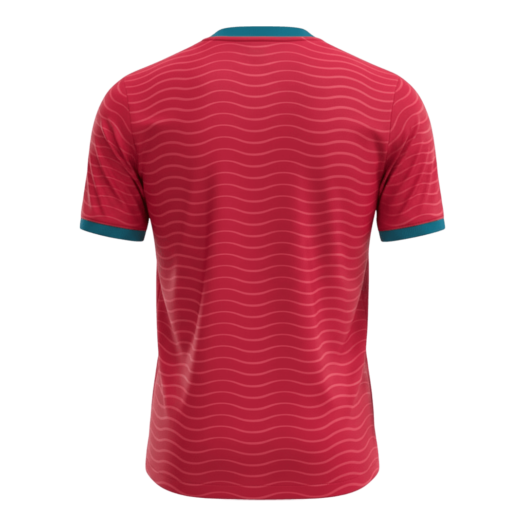Portugal Home Soccer Jersey Kit(Jersey+Shorts) World Cup 2026 Red