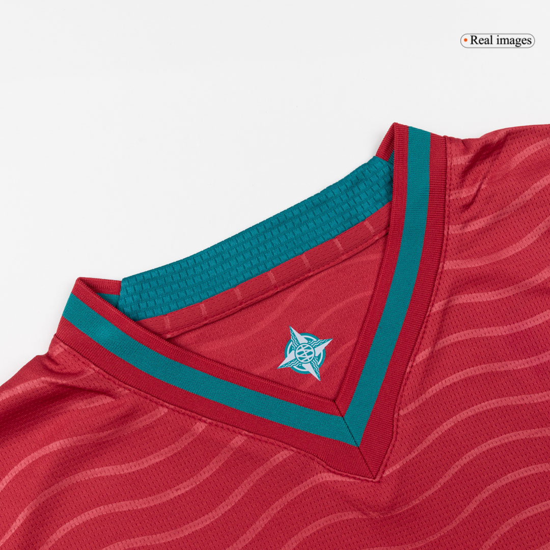 Portugal Home Soccer Jersey Kit(Jersey+Shorts) World Cup 2026 Red