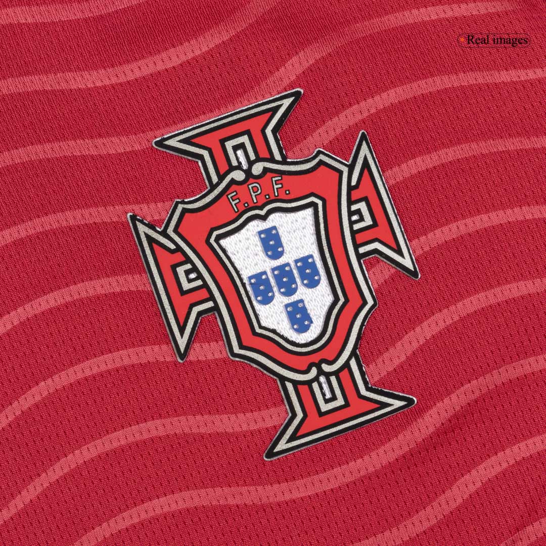 Portugal Home Soccer Jersey Kit(Jersey+Shorts) World Cup 2026 Red