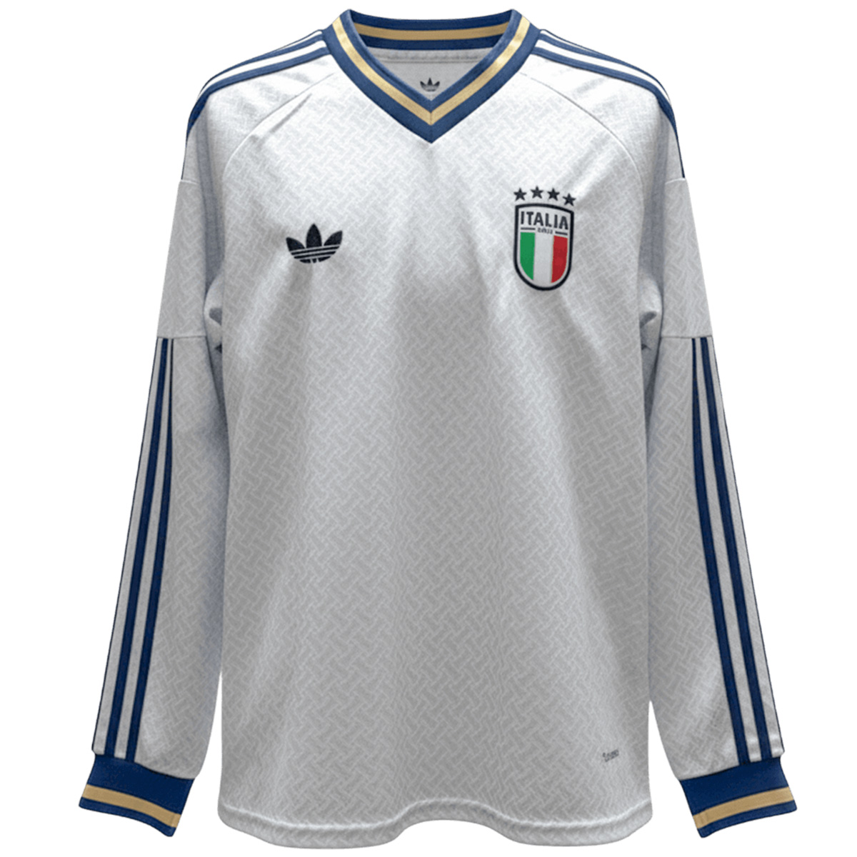 Italy Away Long Sleeve Soccer Jersey World Cup 2026 White