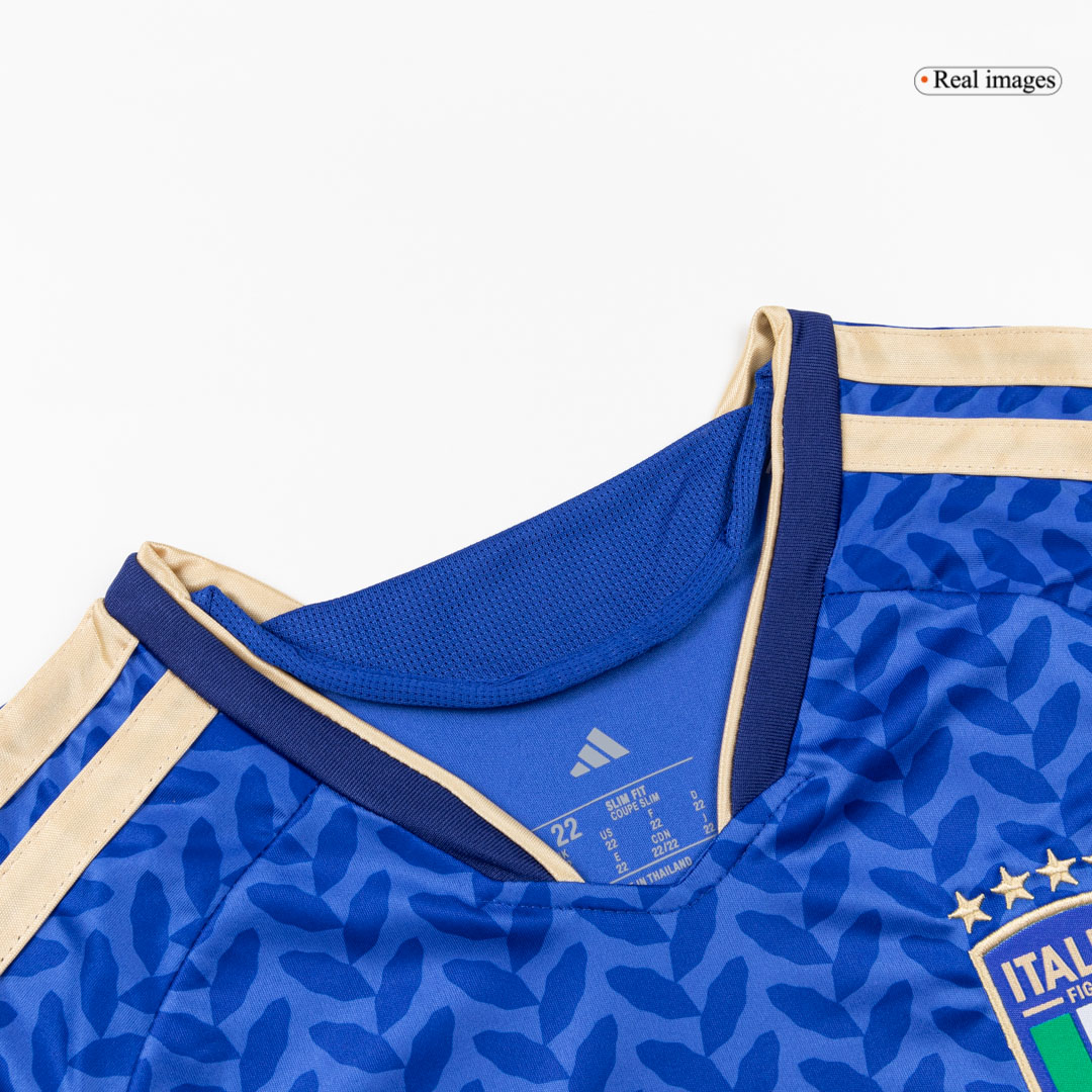 Kid's Italy Home Soccer Jersey Kit(Jersey+Shorts+Socks) World Cup 2026 Blue