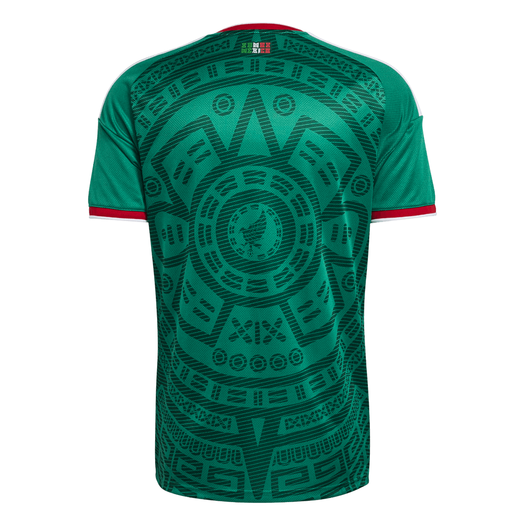 Mexico Home Soccer Jersey Kit(Jersey+Shorts+Socks) World Cup 2026 Green