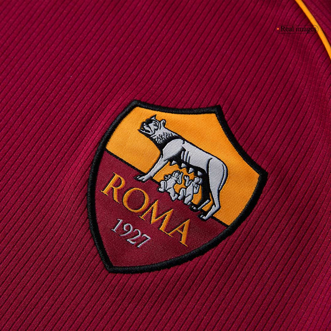 Roma Home Soccer Jersey Kit(Jersey+Shorts) 25/26 Red