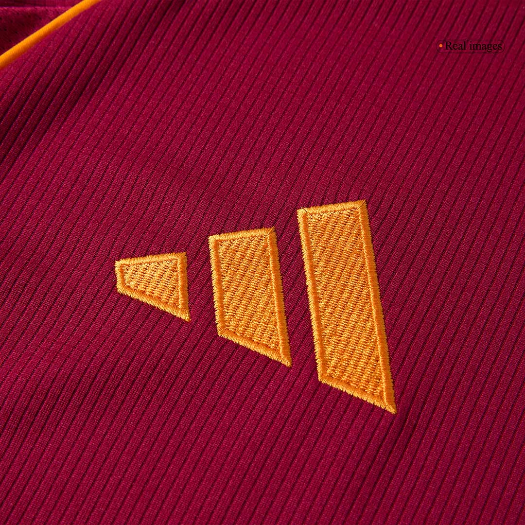 Roma Home Soccer Jersey Kit(Jersey+Shorts) 25/26 Red