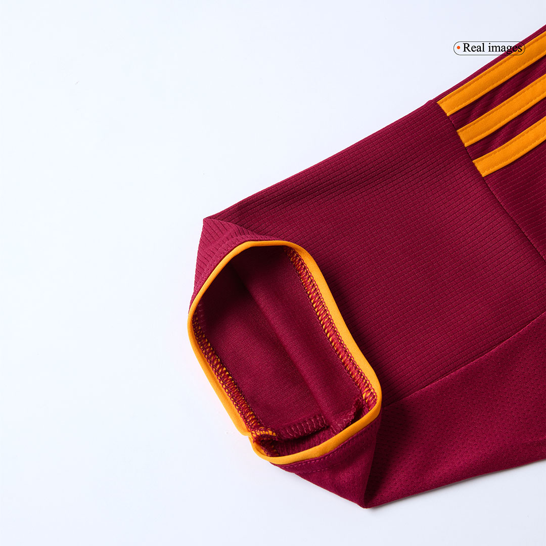 Roma Home Soccer Jersey Kit(Jersey+Shorts) 25/26 Red