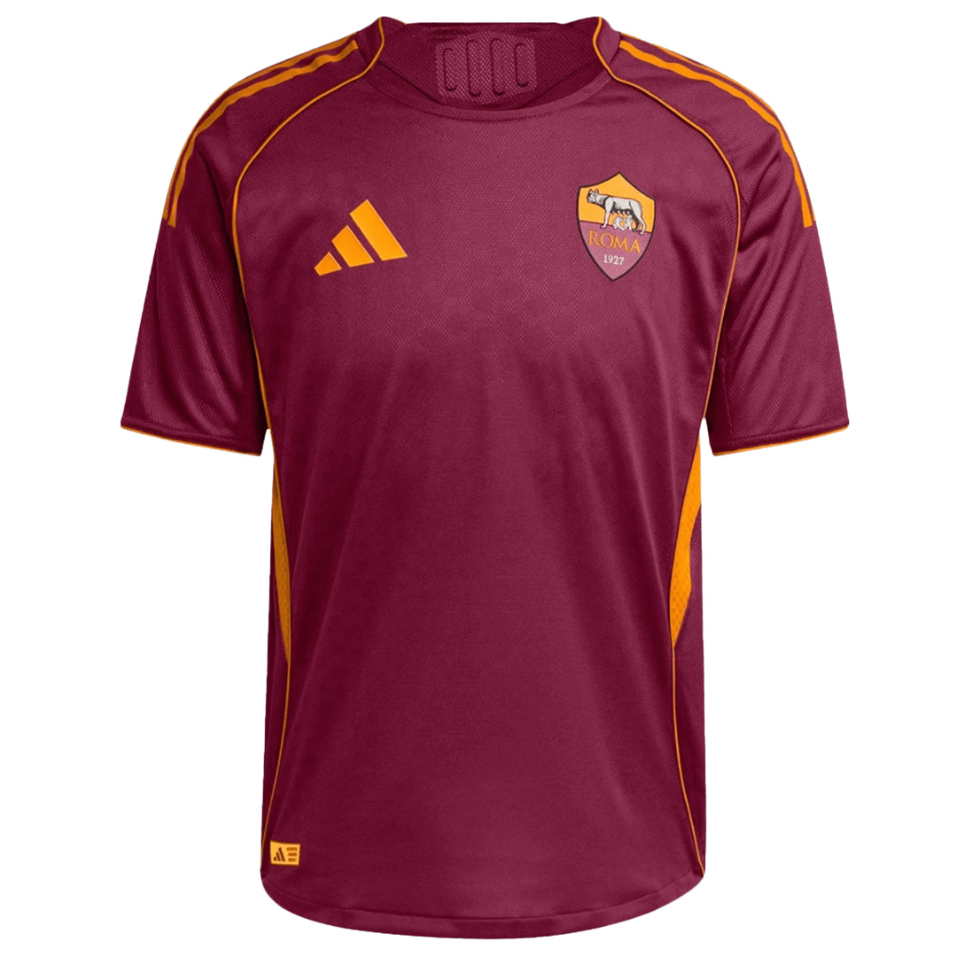 Authentic 25/26 Roma Home Soccer Jersey Red