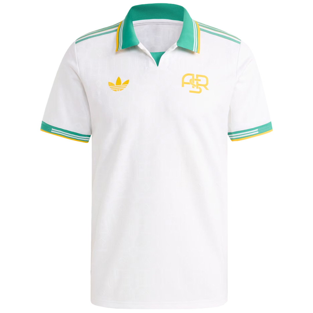 Authentic Roma Third Away Soccer Jersey 25/26 White