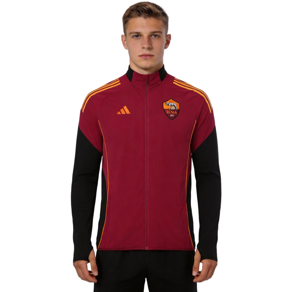 Roma Windbreaker Jacket Red 2025/26