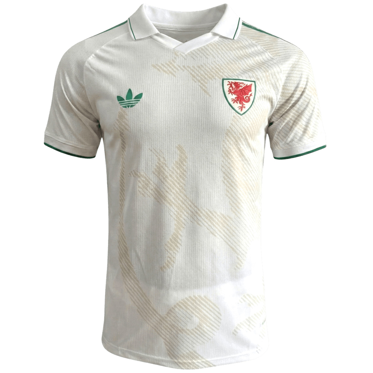 Player Version Wales Away Soccer Jersey World Cup 2026 White