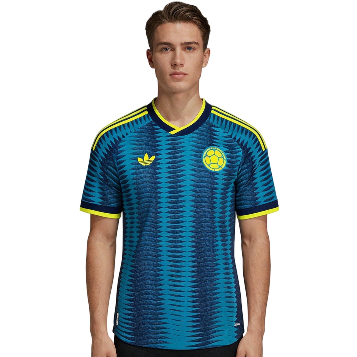 Player Version Colombia Away Soccer Jersey World Cup 2026 Blue