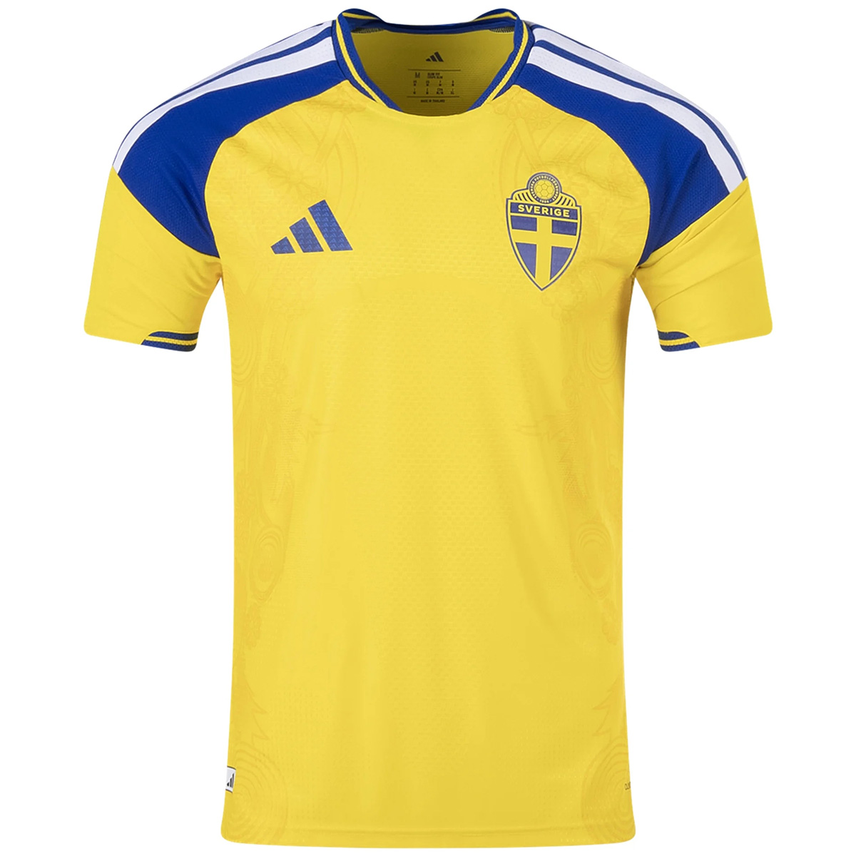 Player Version Sweden Home Soccer Jersey World Cup 2026 Yellow