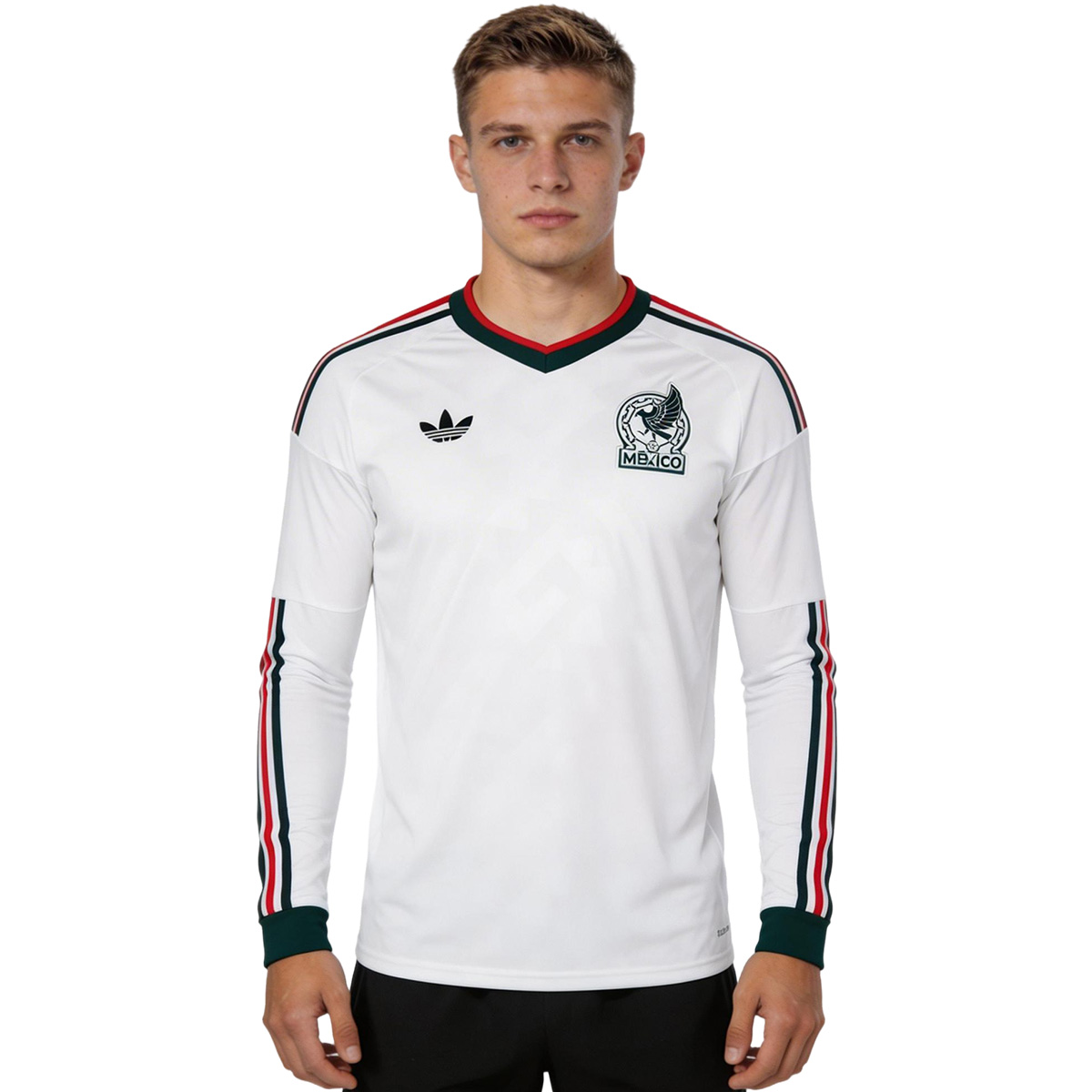 Mexico Away Long Sleeve Soccer Jersey World Cup 2026 White