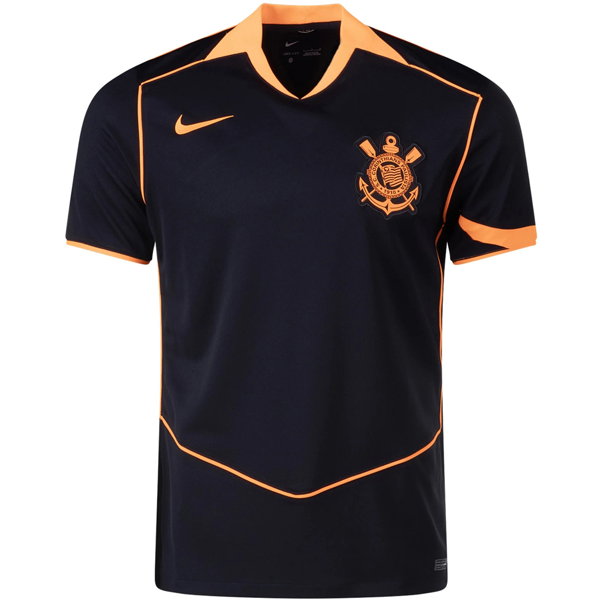 25/26 SC Corinthians Third Soccer Jersey Black