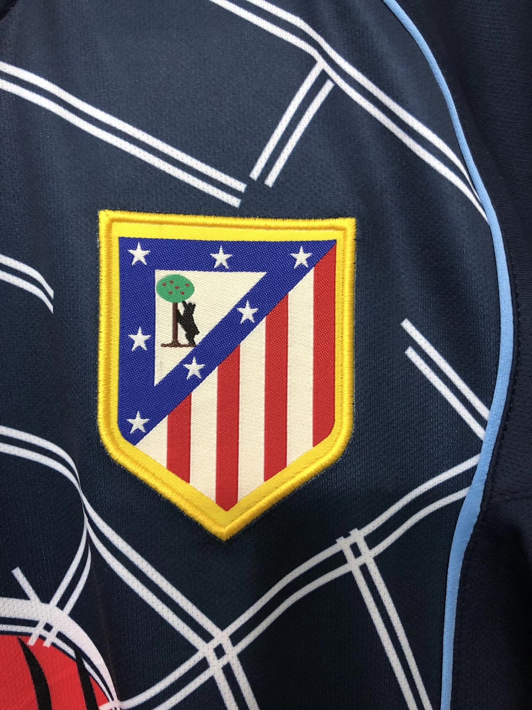 Torres #9 Retro Atletico Madrid Away Jersey 2004/05