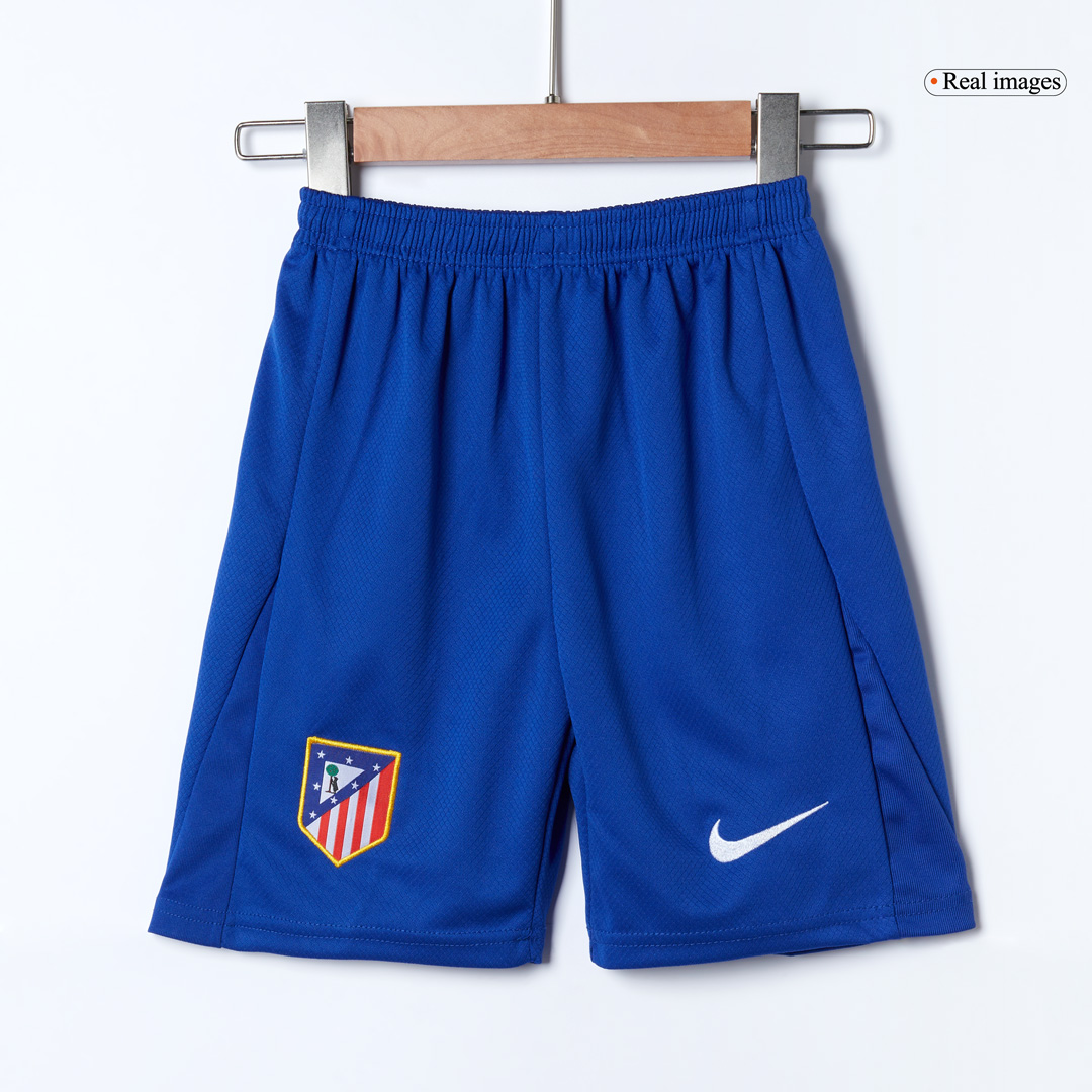 Kid's Atletico Madrid Home Soccer Jersey Kit(Jersey+Shorts+Socks) 2025/26 Red&White