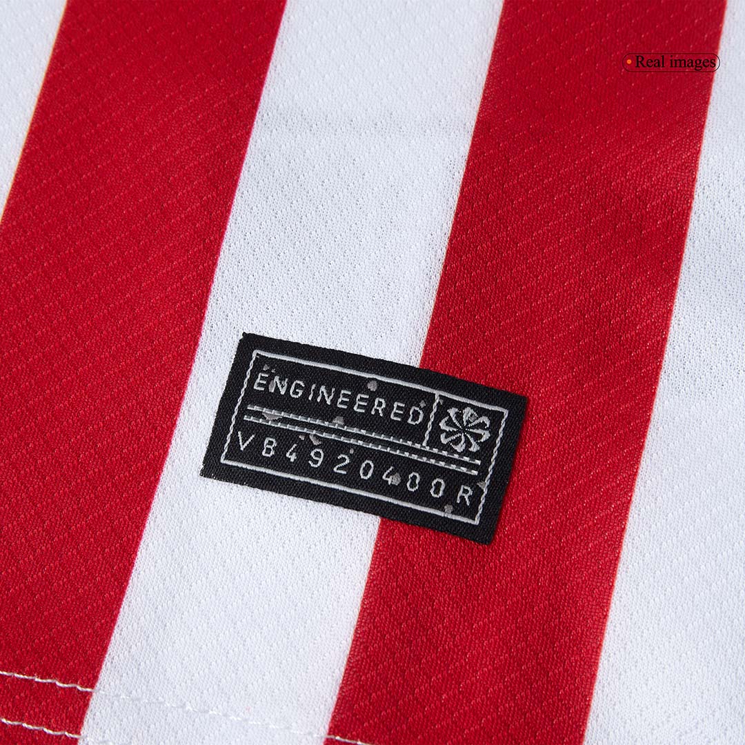 Kid's Atletico Madrid Home Soccer Jersey Kit(Jersey+Shorts+Socks) 2025/26 Red&White